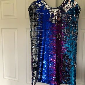 Cocktail party sequin dress